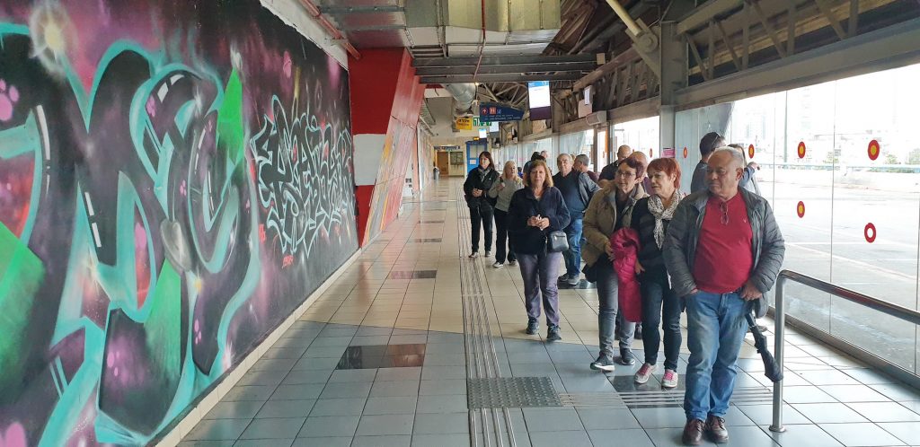 טיול גרפיטי ואמנות רחוב בתחנה המרכזית בת"א